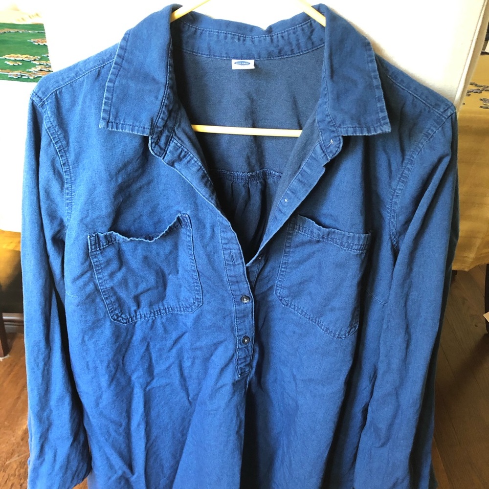 XL Chambray Dress